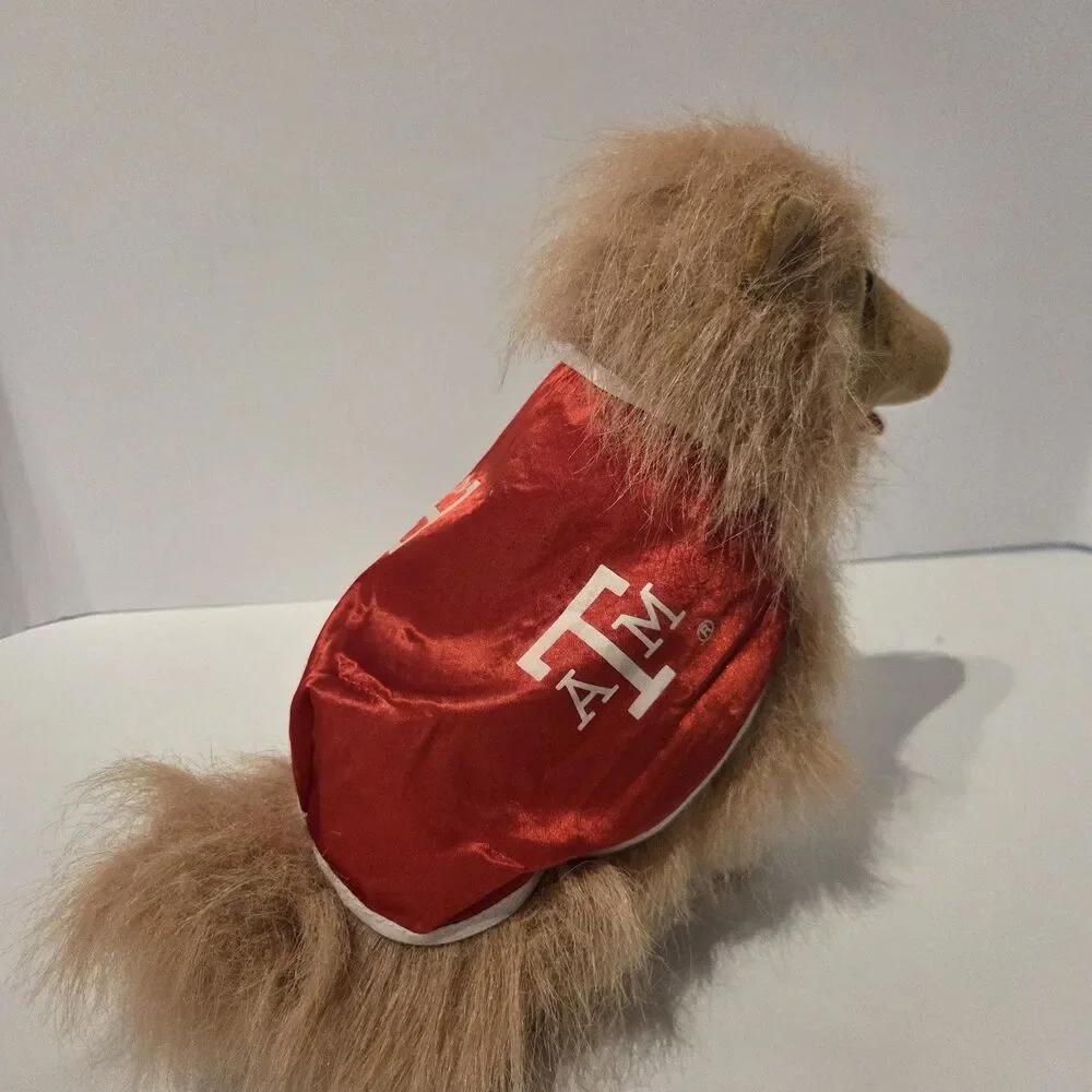 Texas A&M Aggies Vintage 11” Plush Mascot Reveille Collie Dog